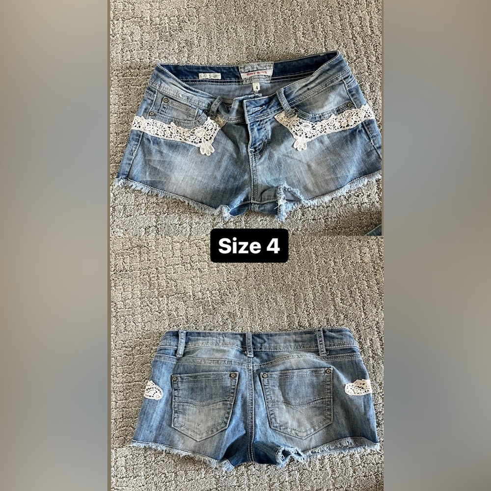 Jean shorts